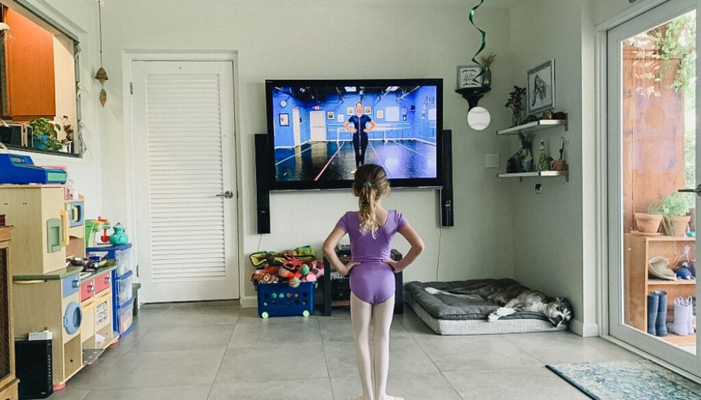 Student-Taking-Virtual-Ballet-Class