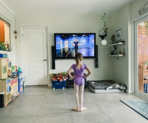Student-Taking-Virtual-Ballet-Class